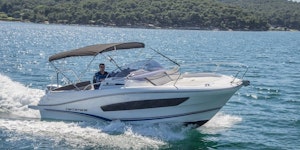  Jeanneau Cap Camarat 755 Series II maximu guest cruising capacity is 7 but we recommend this boat for groups 2-6 persons.
