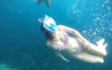 Snorkeling to the Blue cave, Zuzej, Kolocep, Dubrovnik